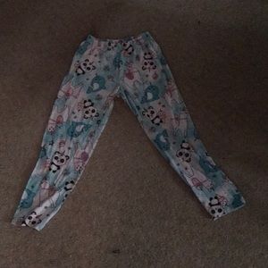 Colorful Magical Print Kids Pajama Pants